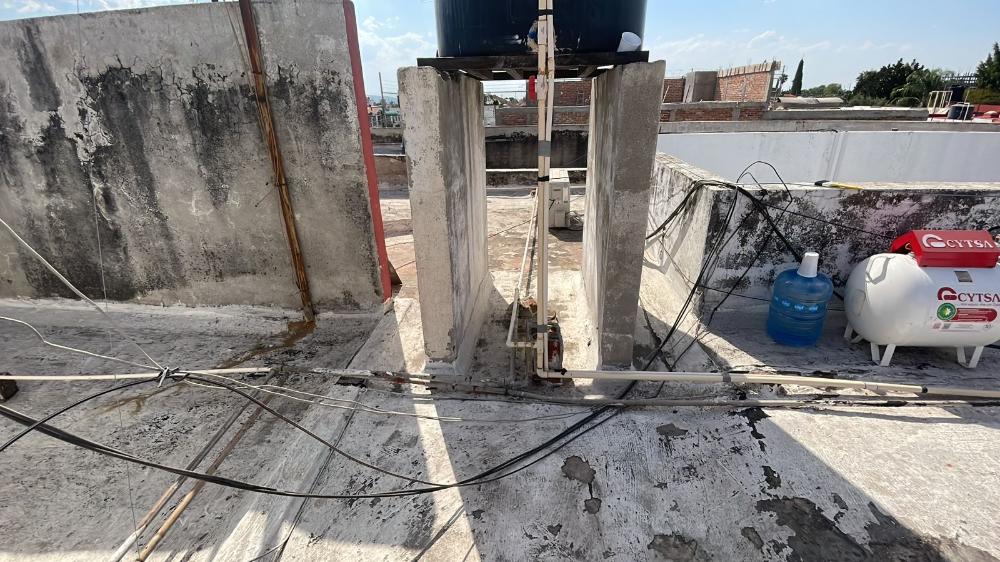 Impermeabilizante antes y después